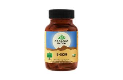 ORGANIC INDIA B-Skin - Растительный комплекс для здоровья кожи, 60 капсул